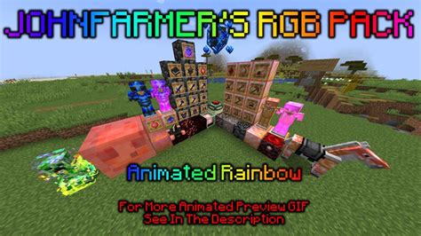 JohnFarmer's RGB Pack Minecraft Texture Pack