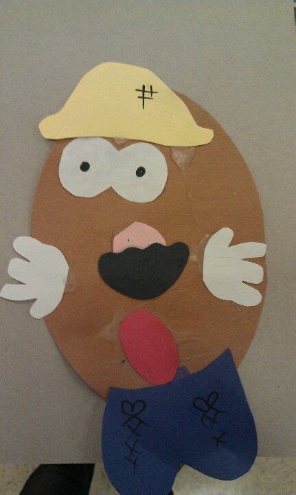 Mr Potato Head Preschool Art Crafts