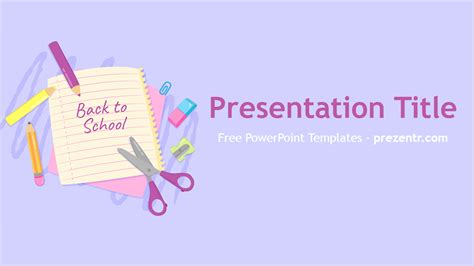 Powerpoint Template School