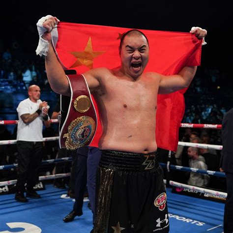 Boxing: Zhilei Zhang, the 40-year-old Chinese boxer is challenging ...