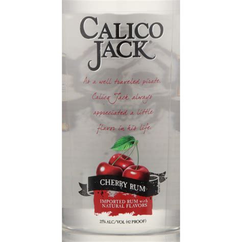 Calico Jack Flavored Rum Cherry 1.75 l - Applejack