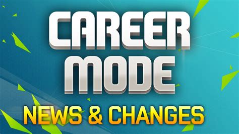 FIFA 16 Career Mode - News & Changes - YouTube