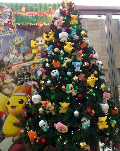 22 Cute Pokemon Christmas Tree Decor Ideas in 2020 | Nerdy christmas ...