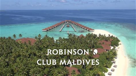 Robinson Club Maldives - Aerial views by drone - YouTube