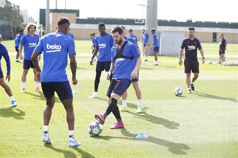 Lionel Messi back in Barcelona training ahead of Dortmund CL game ⋆ LSU