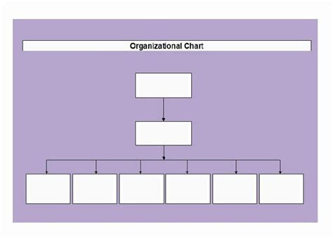 Blank organizational Chart Template Awesome 40 organizational Chart Templates Word Excel ...