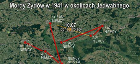 Jedwabne Mapa | Mapa