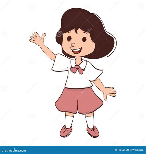 Raising Hand. Student Raising Hand. Stock Vector - Illustration of people, answer: 178659646