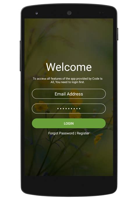 Android Login Screen Design Tutorial - Code Is All