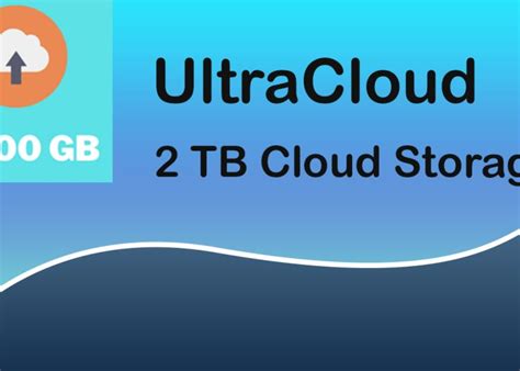 UltraCloud 2 TB Cloud Storage - Alann