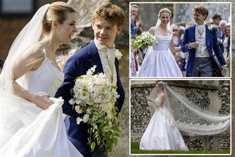 Inside Talulah Riley and ‘Love Actually’ star Thomas Brodie-Sangster’s wedding: photos