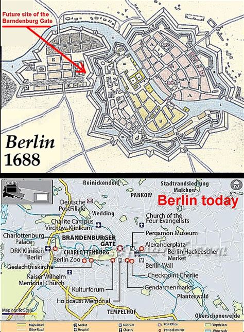 Art Now and Then: The Brandenburg Gate, Berlin