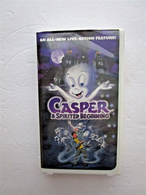 Casper, Vhs, Live Action, Book Cover, Ebay