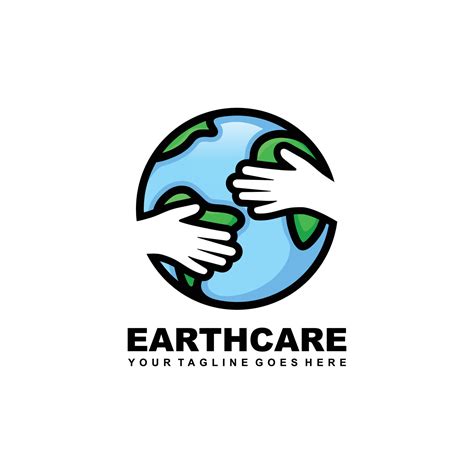 Save the earth logo design vector 12068149 Vector Art at Vecteezy