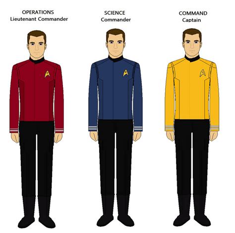 ST:Discovery - Enterprise Starfleet Uniforms 2257 by Sfismio on DeviantArt