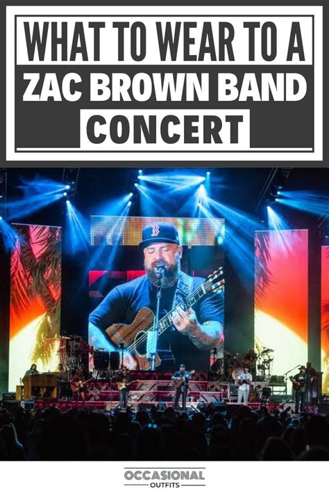 What to Wear to a Zac Brown Band Concert | Zac brown band concert ...