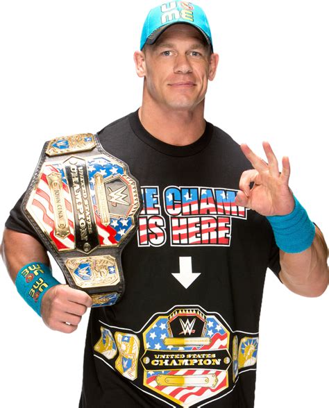 John Cena United States Champion 2015 PNG by AmbriegnsAsylum16 on ...