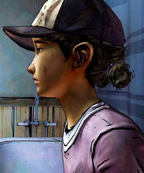 Clementine sideview | Clementine walking dead, The walking dead telltale, Walking dead game