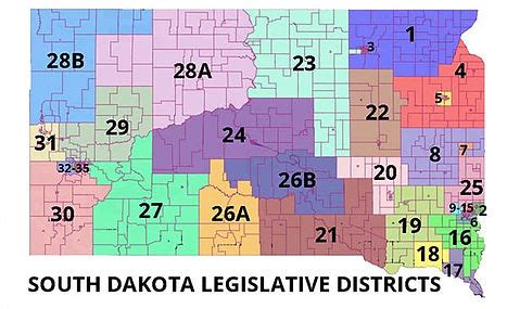 South Dakota Legislative Districts | Minnehaha Democratic Forum