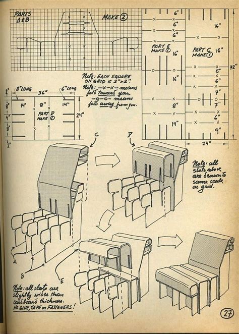 Cardboard chair, Cardboard furniture, Cardboard design