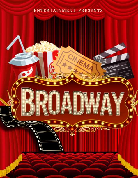 Broadway Template | PosterMyWall