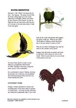 Student activities based on 'Hawk Roosting' | KS3–4 English | Teachit