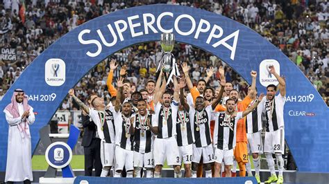 Lifting the Super Cup: the last decade - Juventus