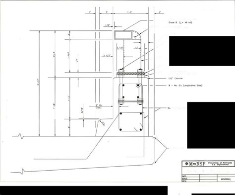 Minnesota Combination Bridge Rail Design Details, Design No. I ...