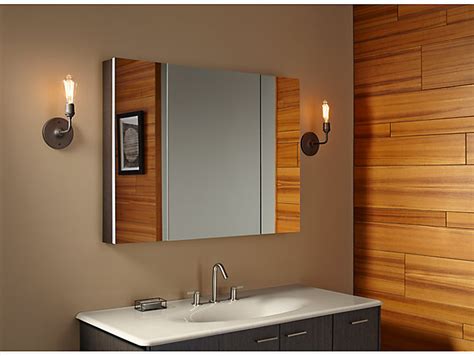 K-99010 | Verdera Medicine Cabinet with Triple Mirrored Doors | KOHLER