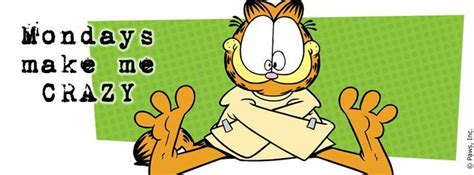 Garfield Monday Timeline cover :) | I love mondays, Garfield, Funny comedy