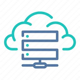 Cloud, on premise, server, service, storage, computing, data icon - Download on Iconfinder