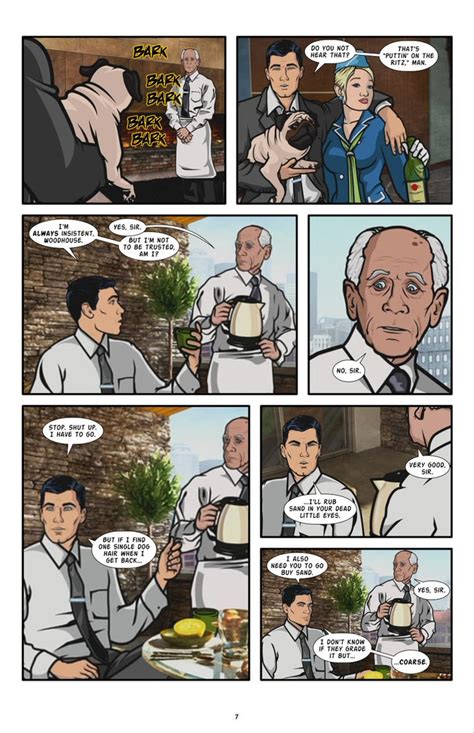 Archer Comic - issue 1, page 07 by StradivariusCain on DeviantArt