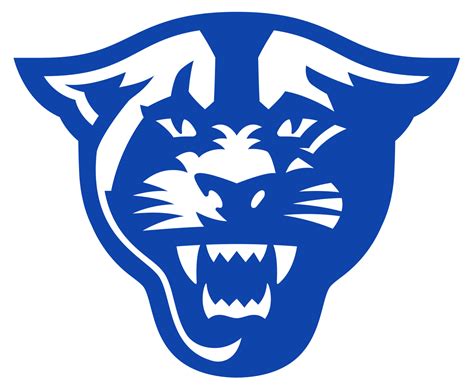 Georgia State Panthers Logo | Football vinyl decal, Georgia state, Panthers