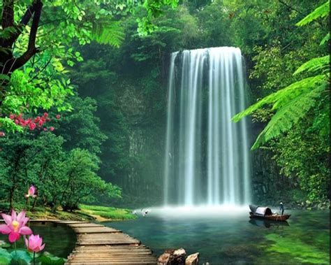 75 Wallpaper Pemandangan Air Terjun Hd Pics - MyWeb