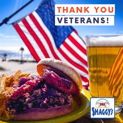 Veteran's Day 2023 • Shaggys Restaurants