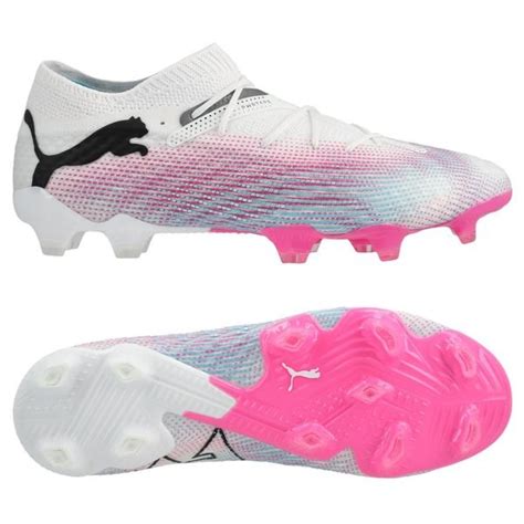 PUMA Future 7 Ultimate Low FG/AG Phenomenal - PUMA White/PUMA Black/Poison Pink | www ...