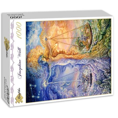 Grafika (00823) - Josephine Wall: "Zodiac Sign, Libra" - 1000 pieces puzzle