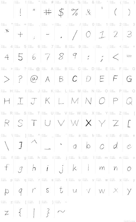 Thin Pencil Handwriting font