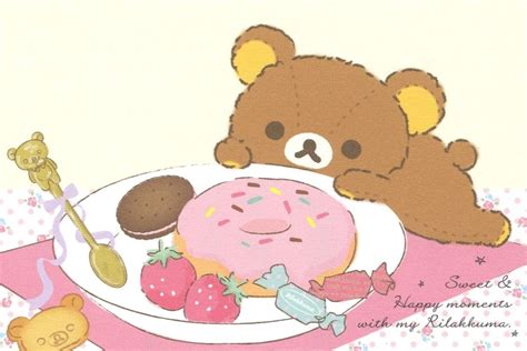 Rilakkuma Sweets Wallpapers - Top Free Rilakkuma Sweets Backgrounds - WallpaperAccess