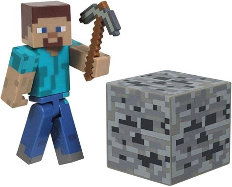 Minecraft Core Steve Action Figure with Accessory, Figures - Amazon Canada