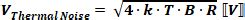 Thermal Noise Power Forumlas Equations - RF Cafe