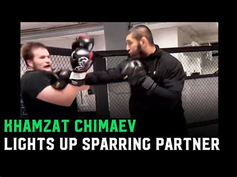 Khamzat Chimaev training footage: WATCH: Khamzat Chimaev mercilessly ...