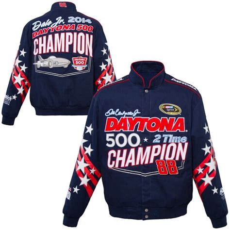 Dale Earnhardt Jr. Daytona 500 Champions Jacket - Navy Blue | NASCAR Shop