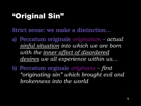 PPT - “Original Sin” PowerPoint Presentation, free download - ID:2662174