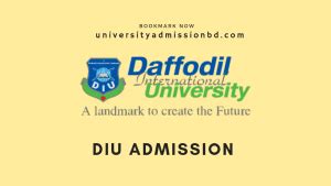 Daffodil International University Admission 2025