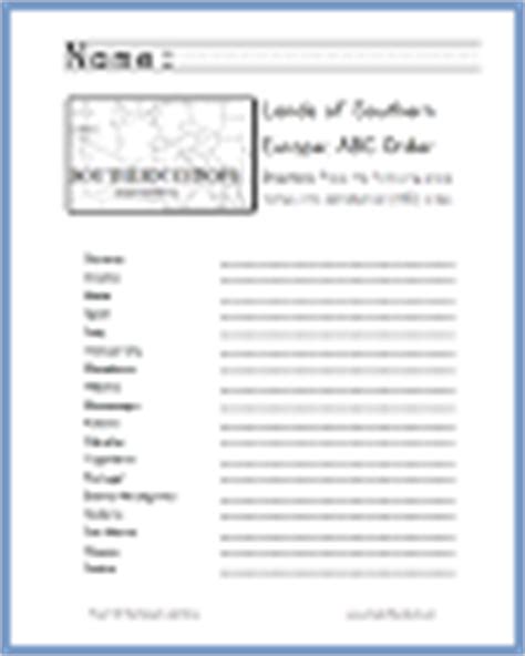 Australia Geography Map Worksheet | Student Handouts