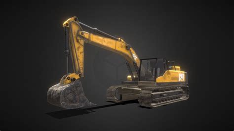 Excavator 3D models - Sketchfab