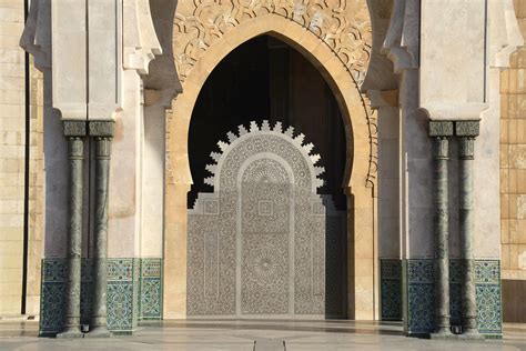 Hassan II Mosque - Gate | Casablanca | Pictures | Geography im Austria-Forum