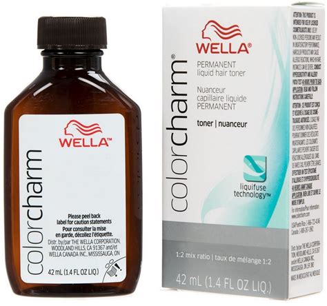 Wella - WELLA COLOR CHARM, HAIR COLOR Permanent Liquid Hair Toner (T28 ...