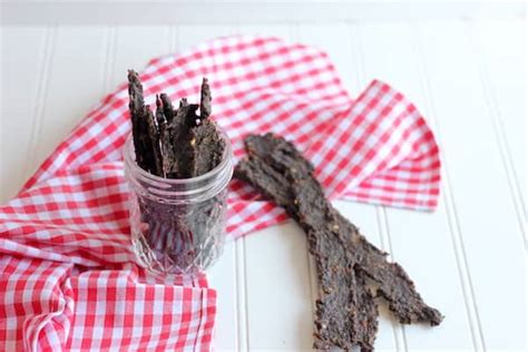 Sweet and Spicy Deer Jerky Recipe - The Frugal Farm Wife